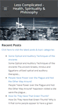 Mobile Screenshot of lesscomplicated.net
